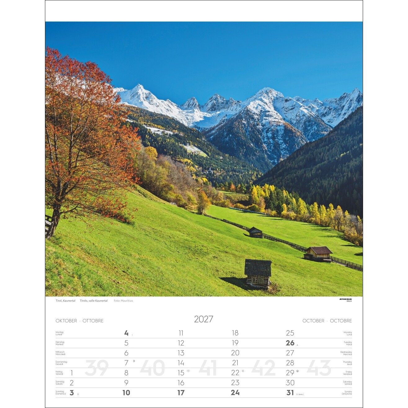 Österreich - Landschaft & Natur Kalender-318