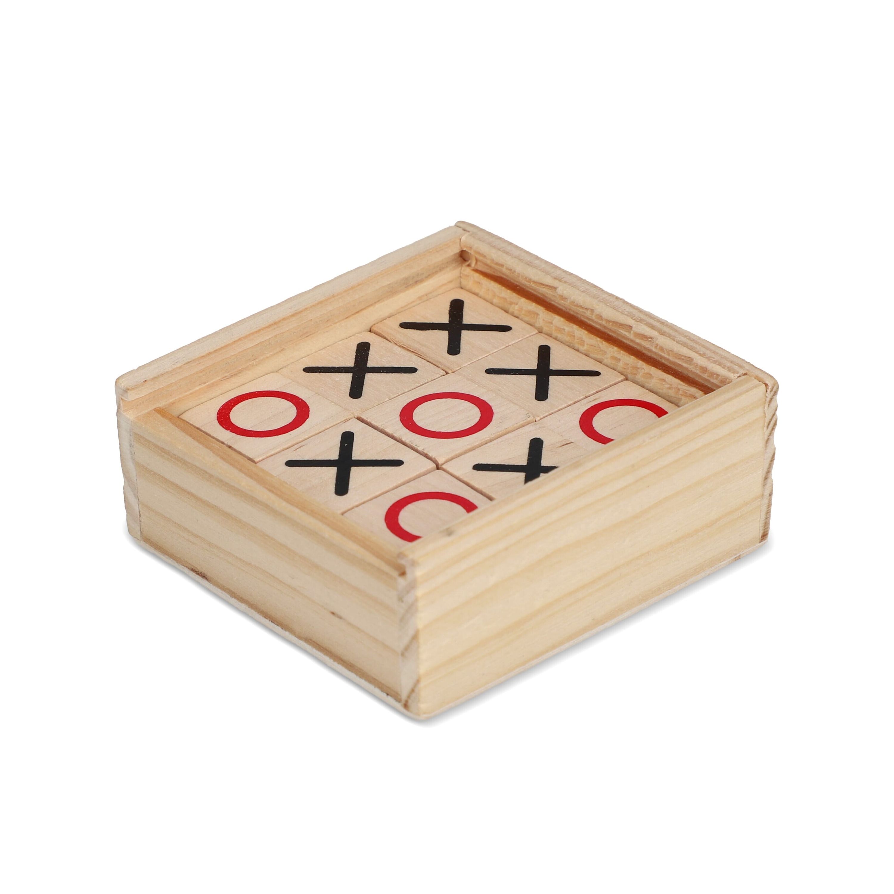 Tic Tac Toe Set in Holzkiste - holz-947