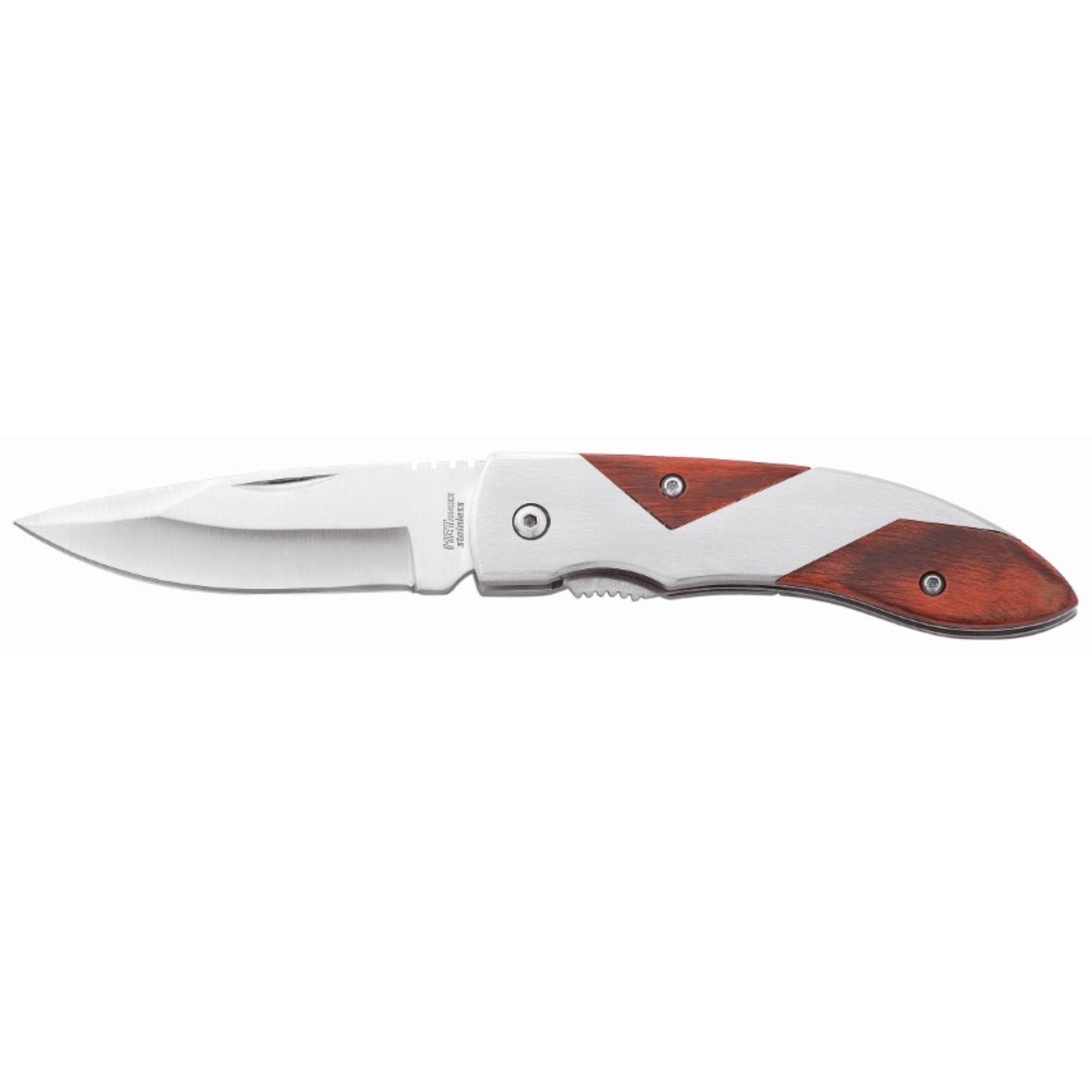 Metmaxx® Outdoormesser "CrossWood" - braun-558