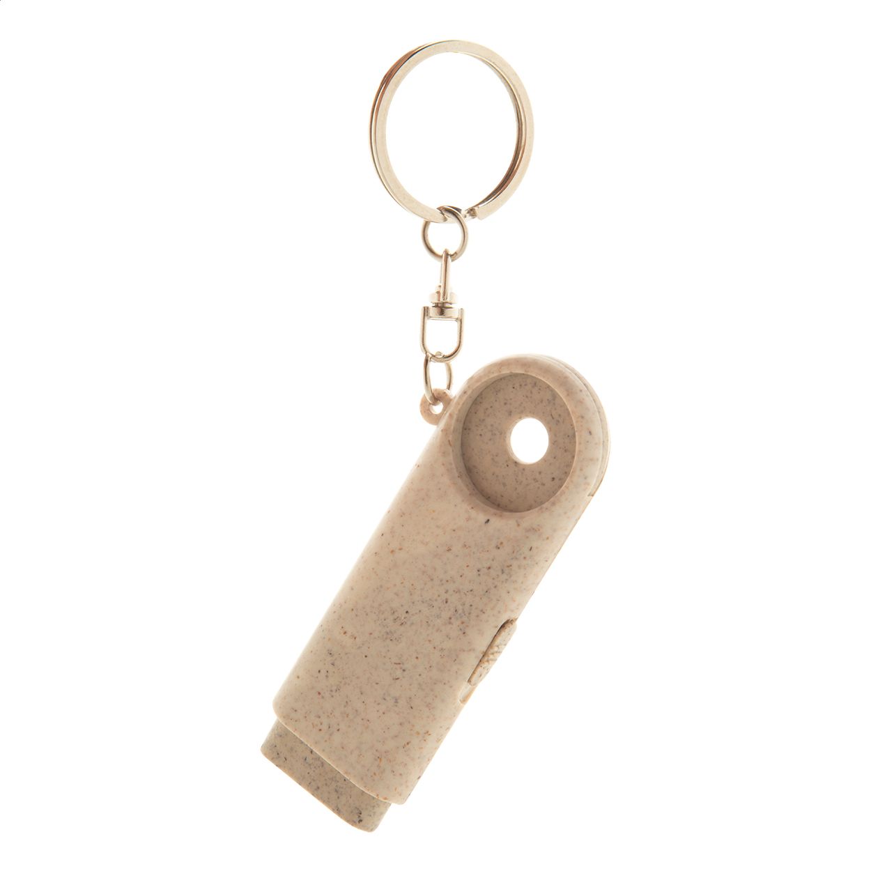 Schlüsselanhänger mit Einkaufswagen-Chip Bopor - natur-468