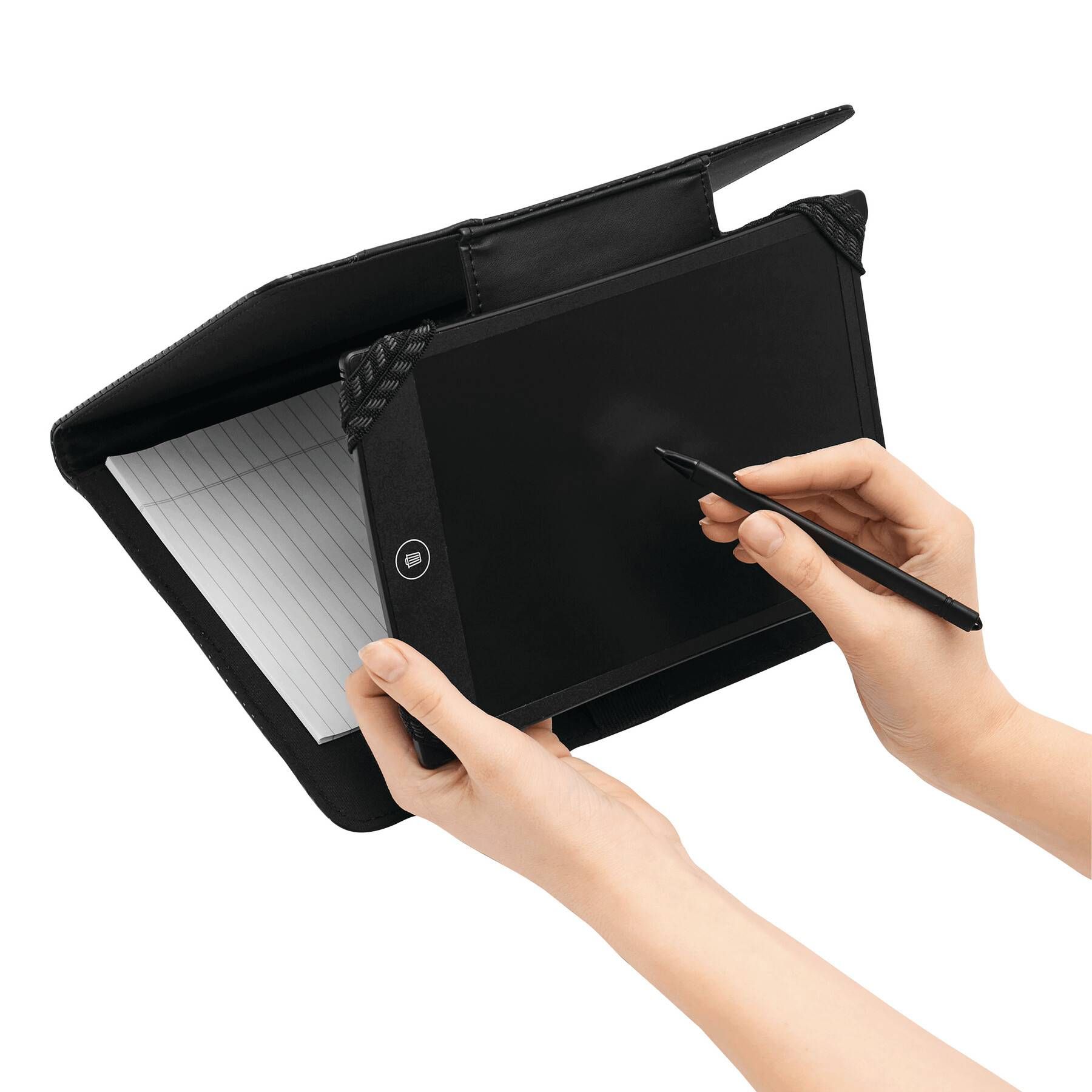 Mini-Tablet-Portfolio HILL DALE TAB im DIN-A5-Format - schwarz-304