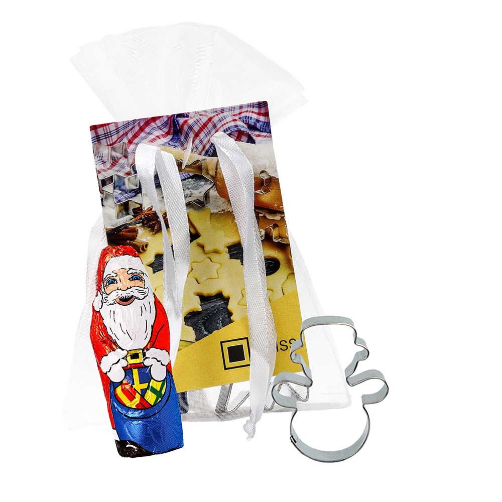 Backförmchen Schoko-Set - Schneemann-546