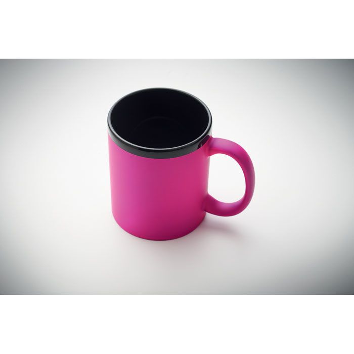 Keramikbecher für Laser 300 ml RUBY - fuchsie-190