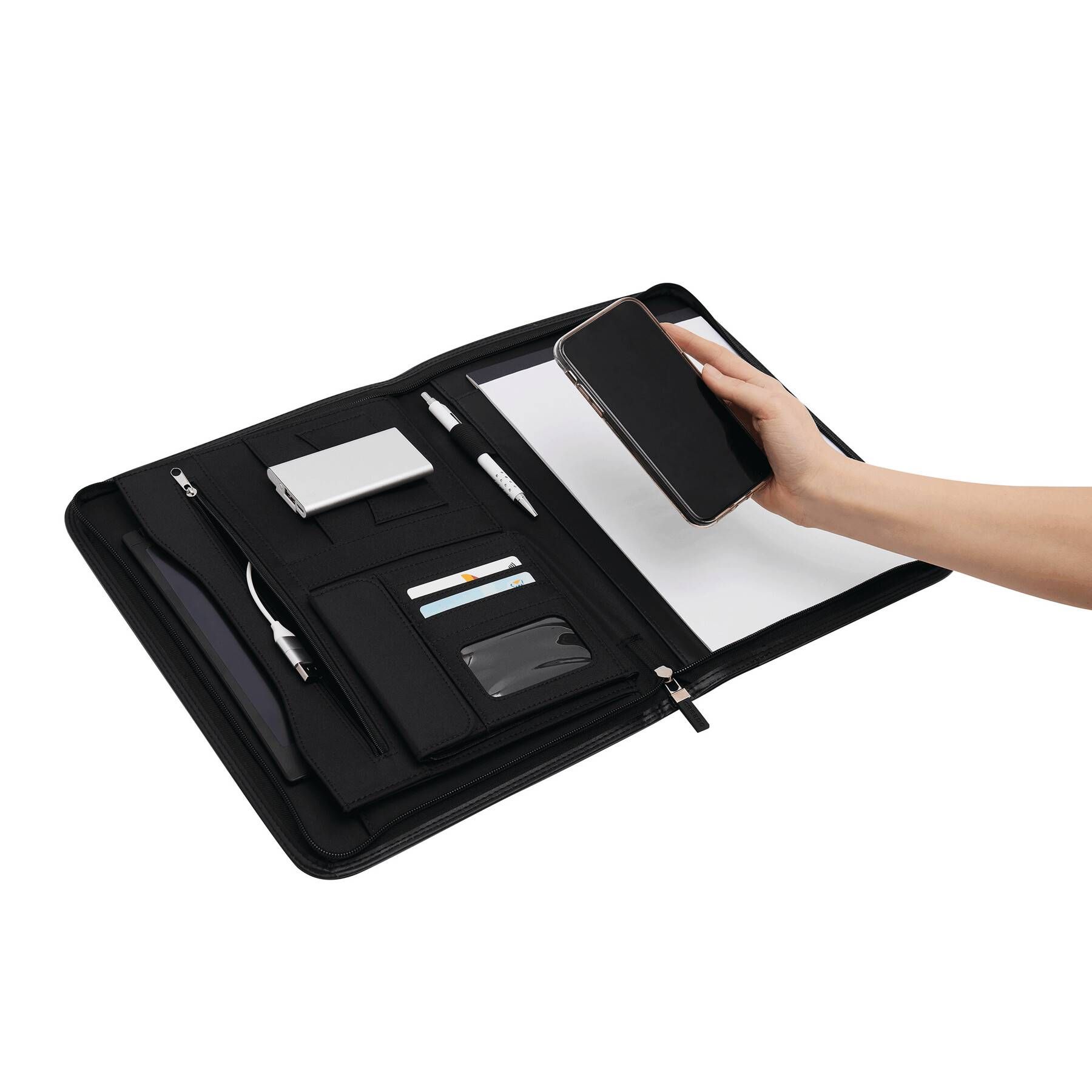 Portfolio CREADO im DIN-A4-Format - schwarz-698