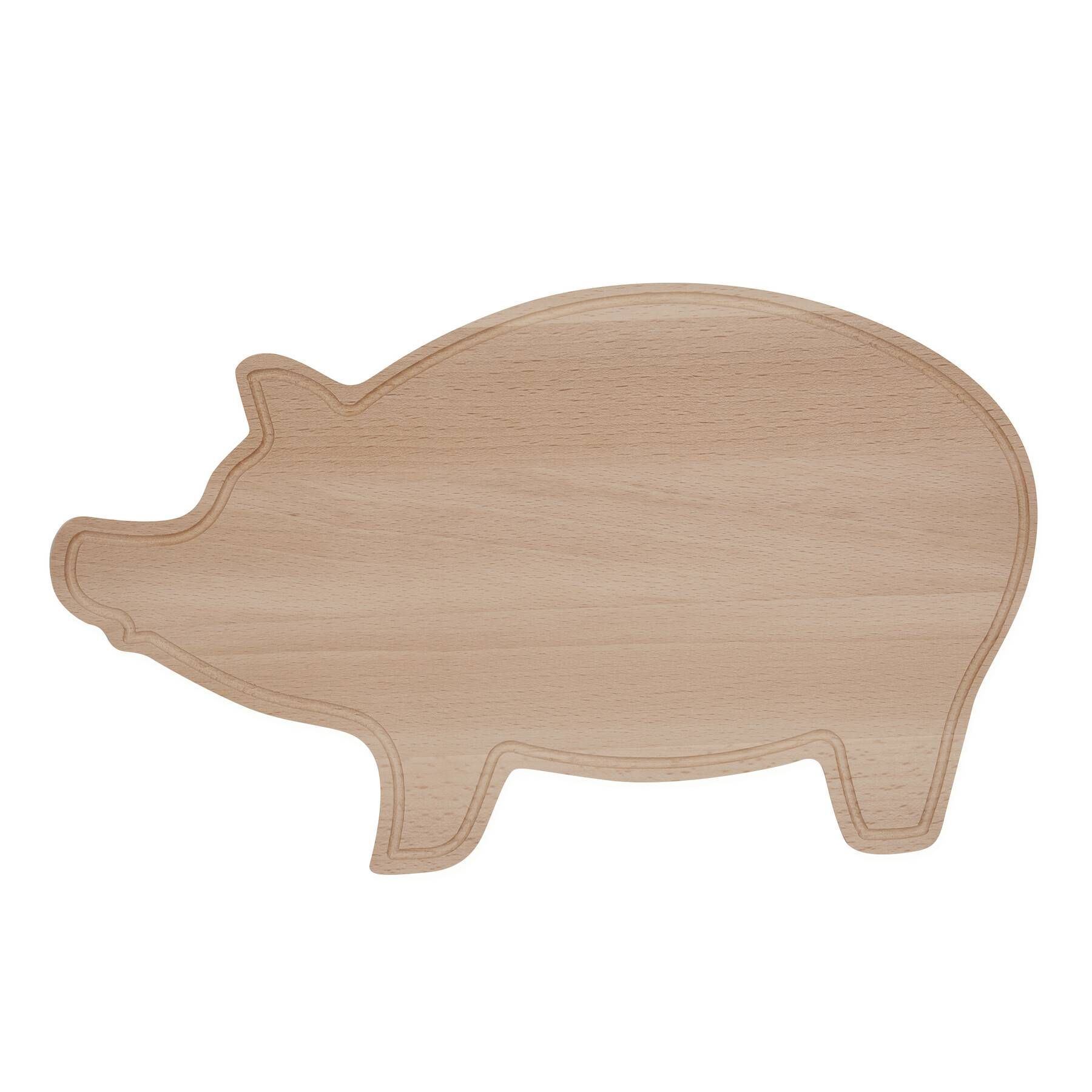 Schneidebrett WOODEN PIGGY - Holz-926