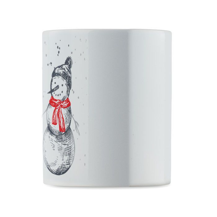 Keramikbecher 300ml FESTIMUG - schwarz - rot-159
