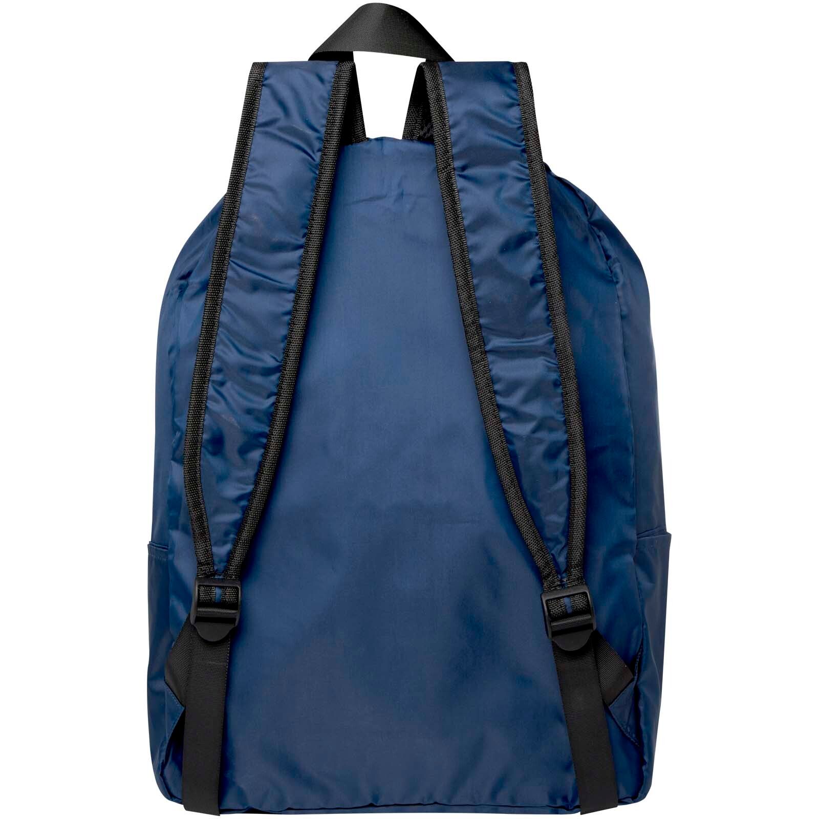 EcoFold faltbarer RPET Rucksack 15 L - navy-769