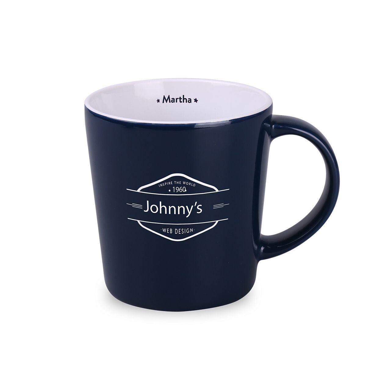Becher Berg 380 ml - weiß
