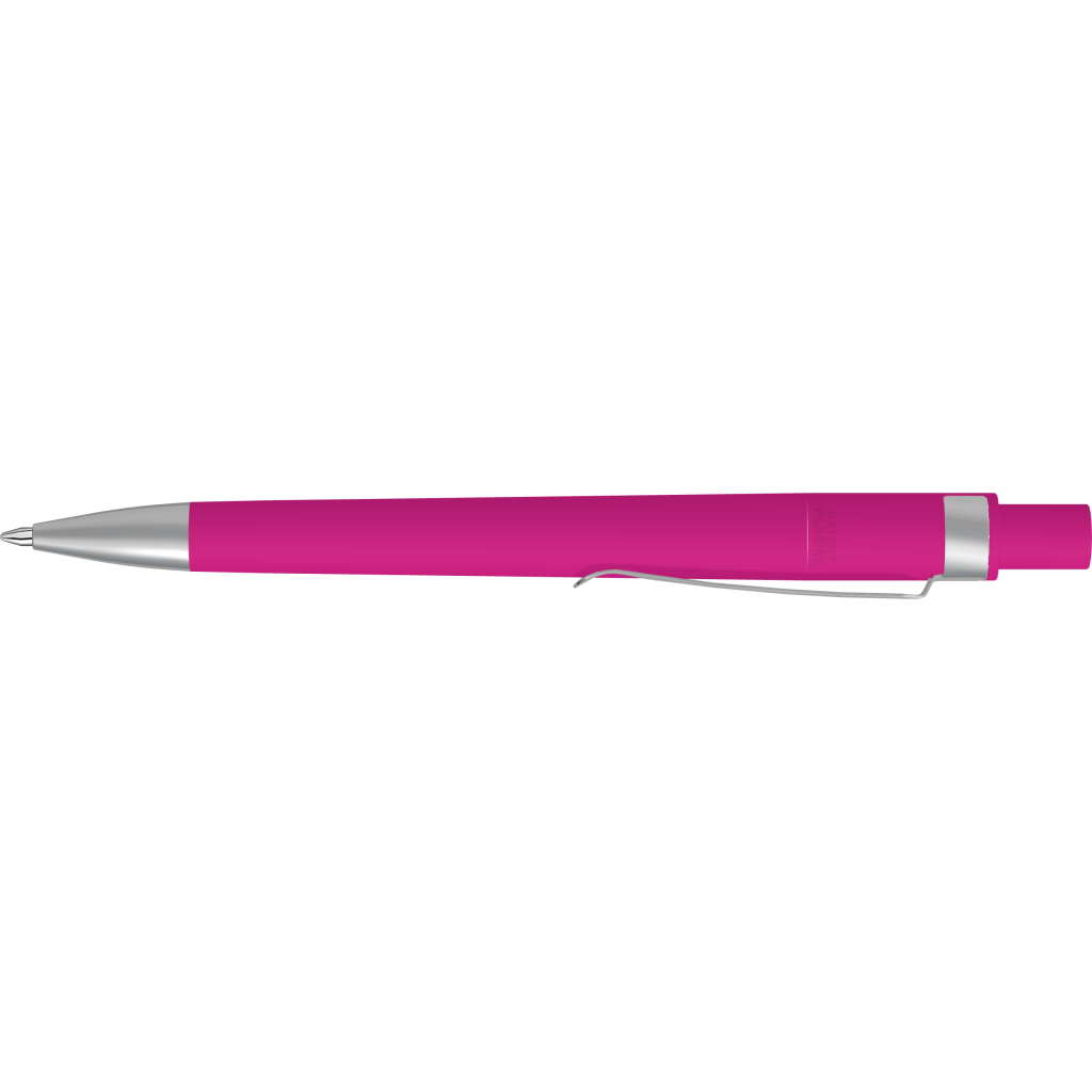 Recycled Pet Pen Core Si Gum Druckkugelschreiber - magenta-130