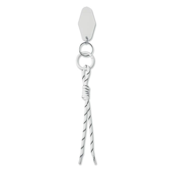 Schlüsselring mit Schnur KEYBRAID - weiß-131