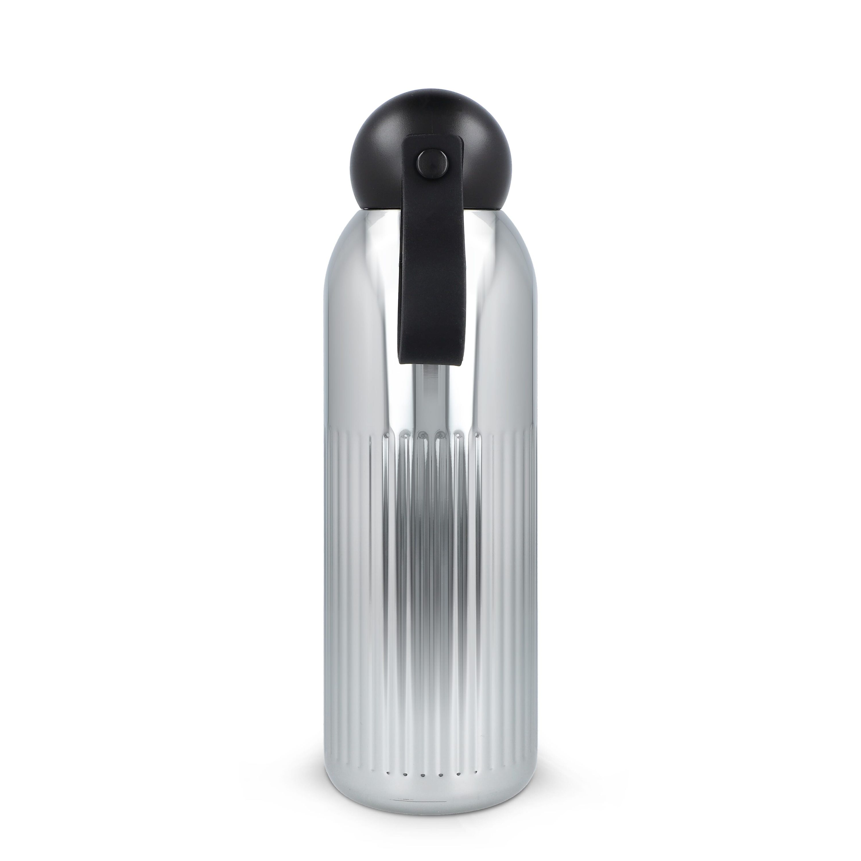 Sagaform Tekla Stahlisolierflasche Chrom (recycelt) 500 ml - chrom-499