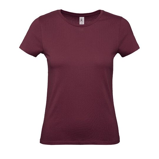 Women´s T-Shirt #E150 - burgundy - S-13