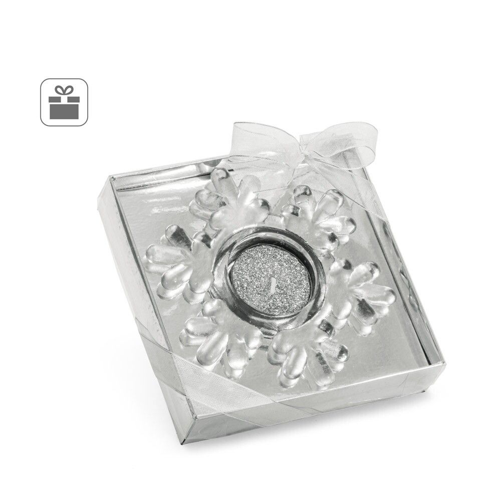ELAINE Kerze - silber-610