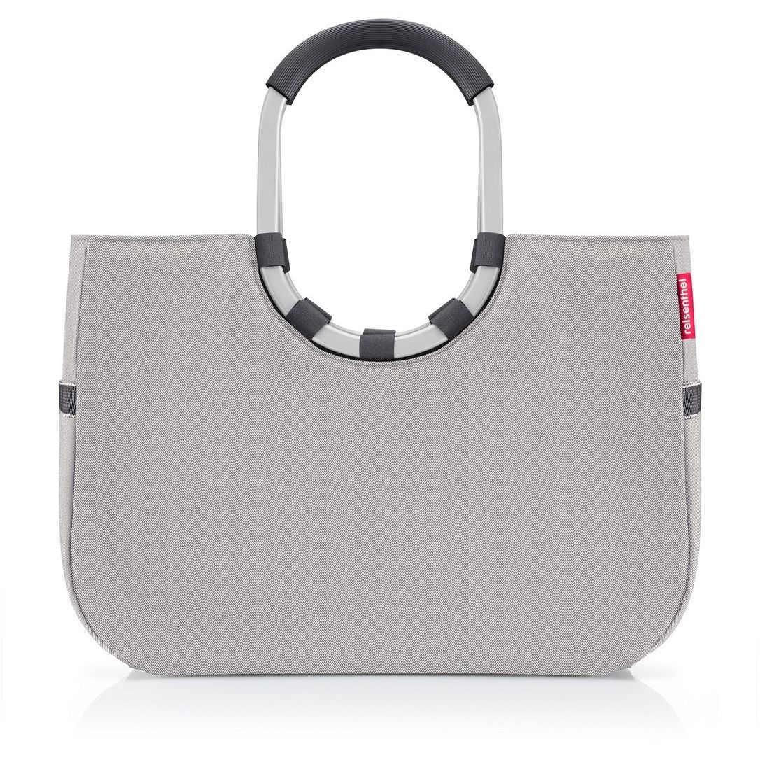 Loopshopper L - herringbone grey-575