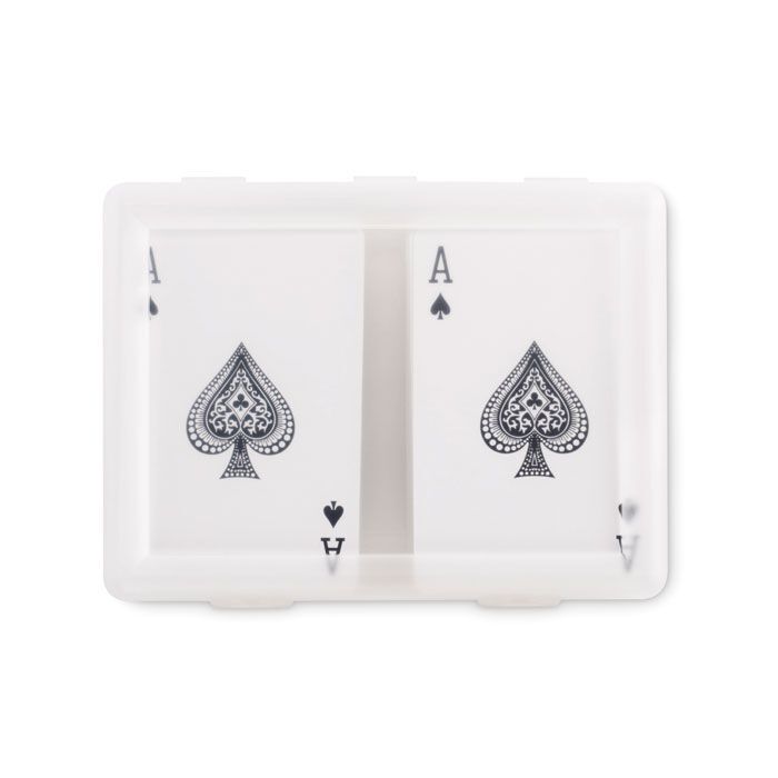 Klassisches Spielkarten-Set PLAYCARD - transparent-915