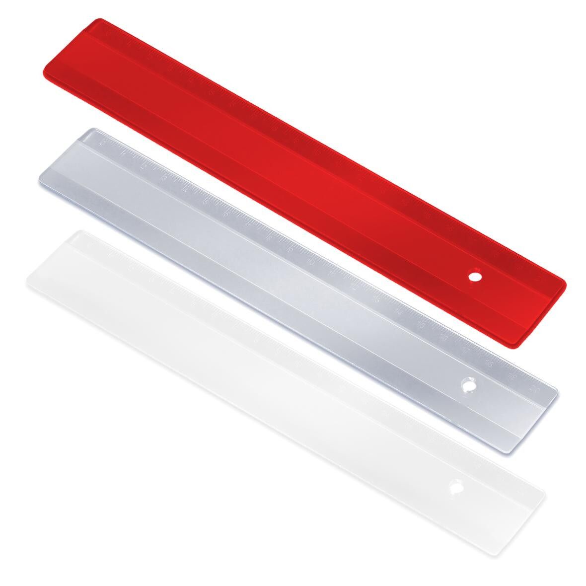 Lineal 20 cm - transparent-936