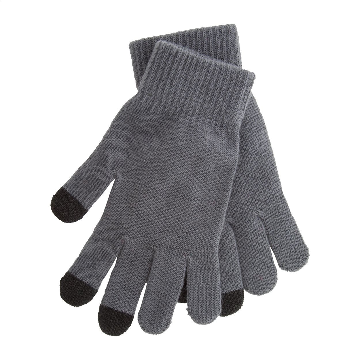 Touchscreen Handschuhe Actium - aschgrau - schwarz-778