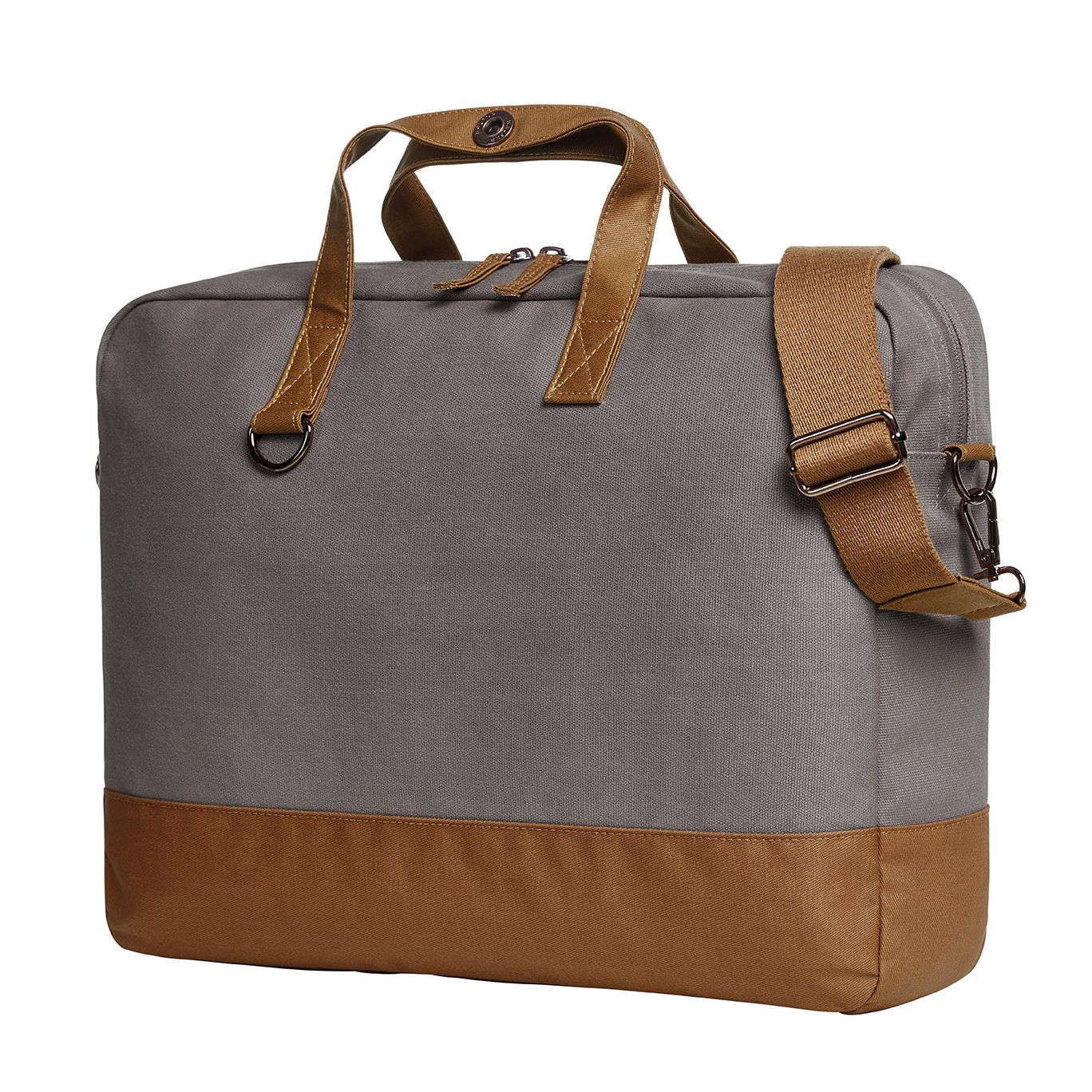 Notebook-Tasche LIFE - grau-braun-79