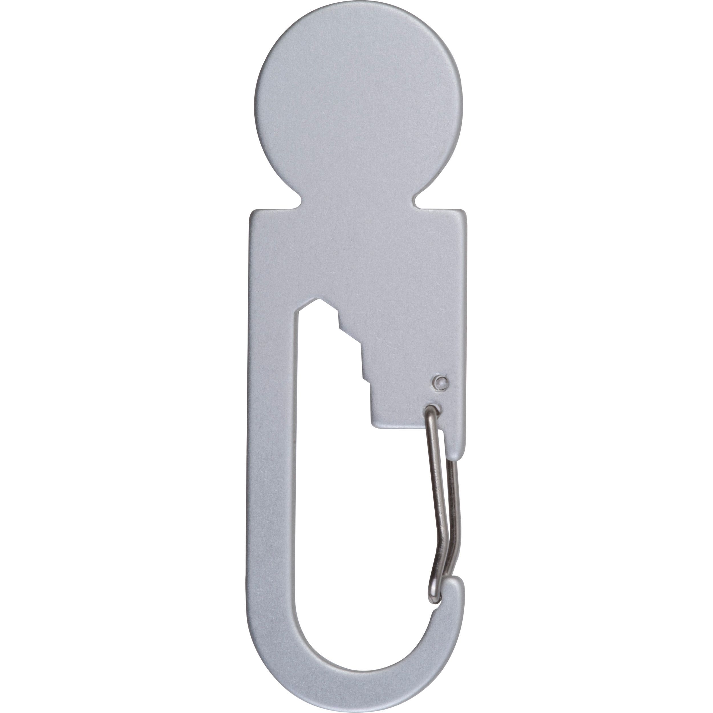 Multitool mit Einkaufswaagenchip Gibraltar - silbergrau-862