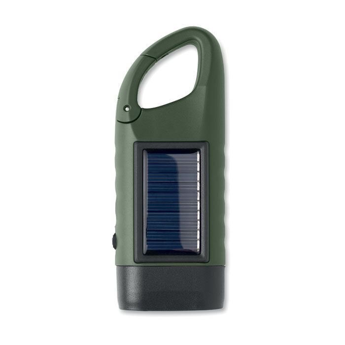 Solar-Dynamo-Taschenlampe CRANCH - dunkelgrün-867