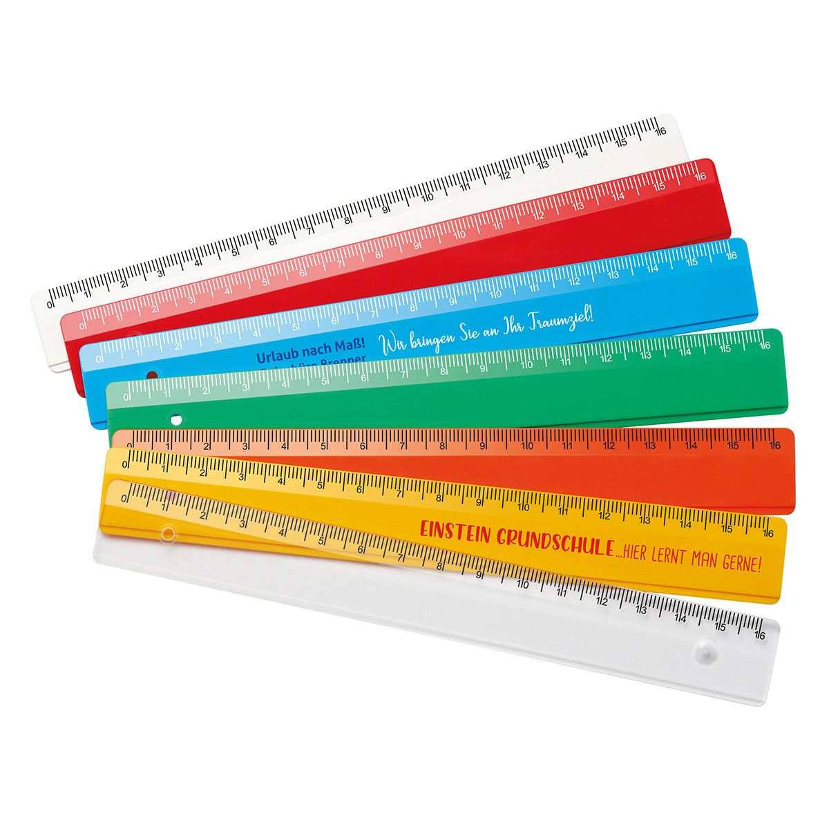 Lineal 16 cm - blau-501
