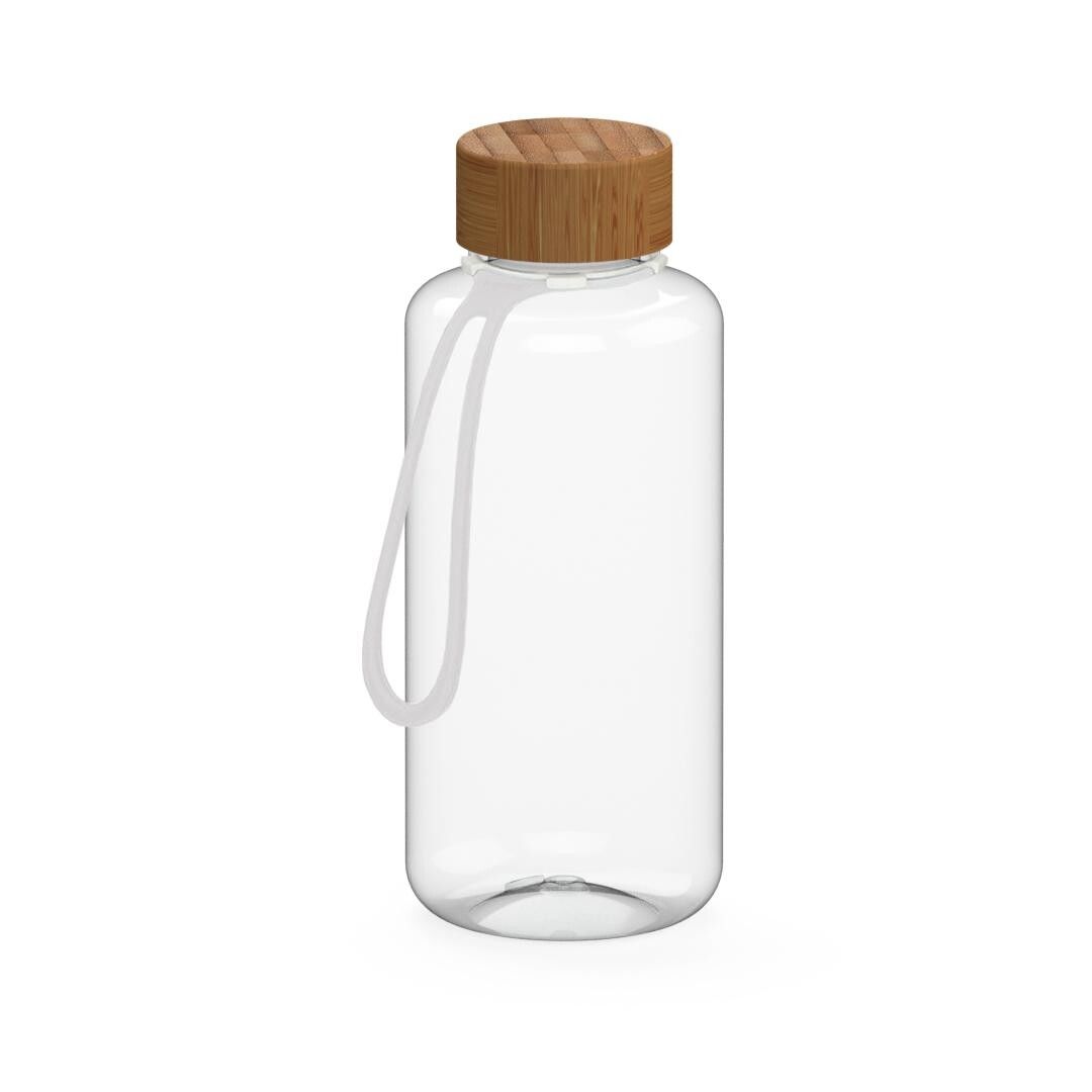Trinkflasche Natural, 1,0 l, inkl. Strap - transparent - transparent-902
