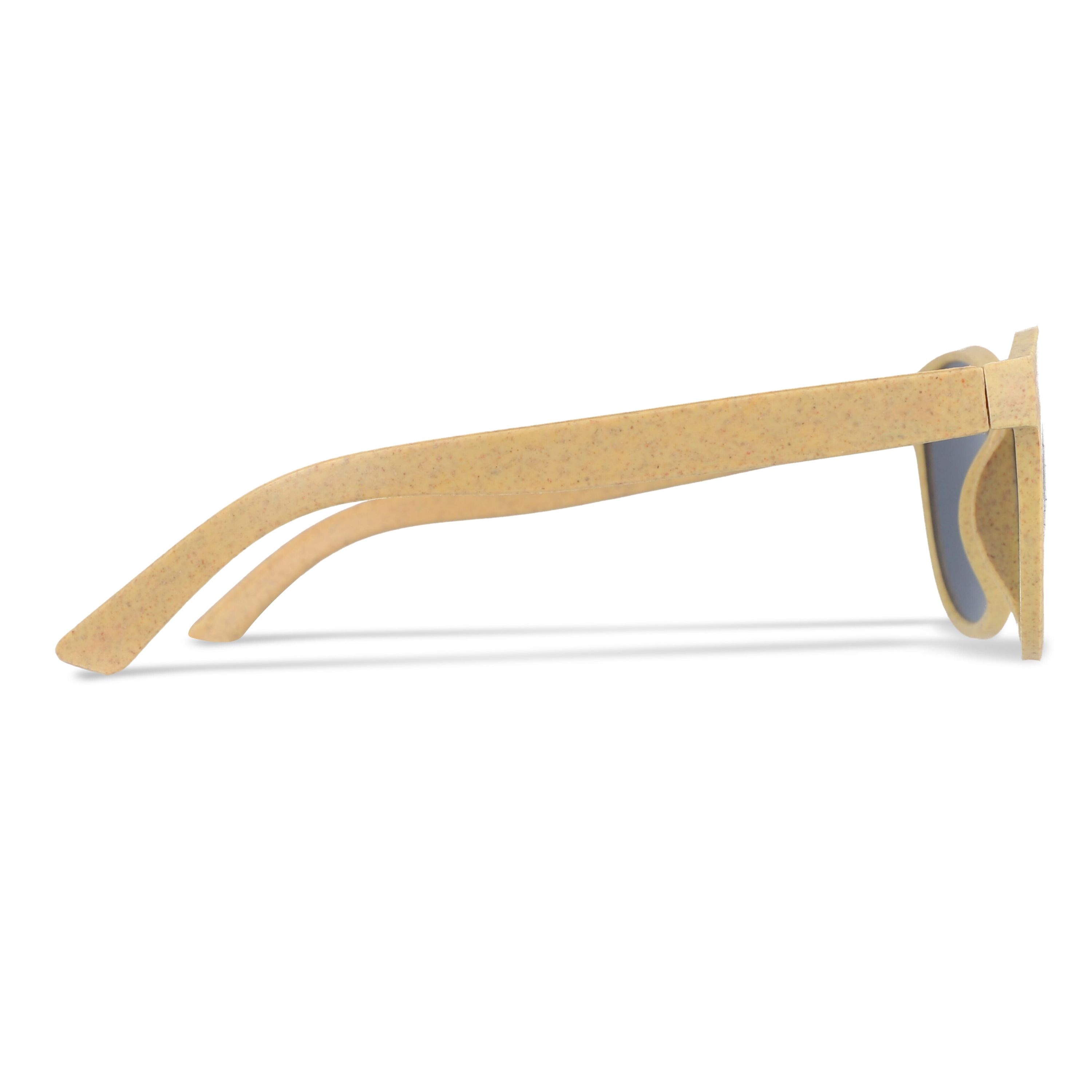 Sonnenbrille Weizenstroh Erde UV400 - gelb-203