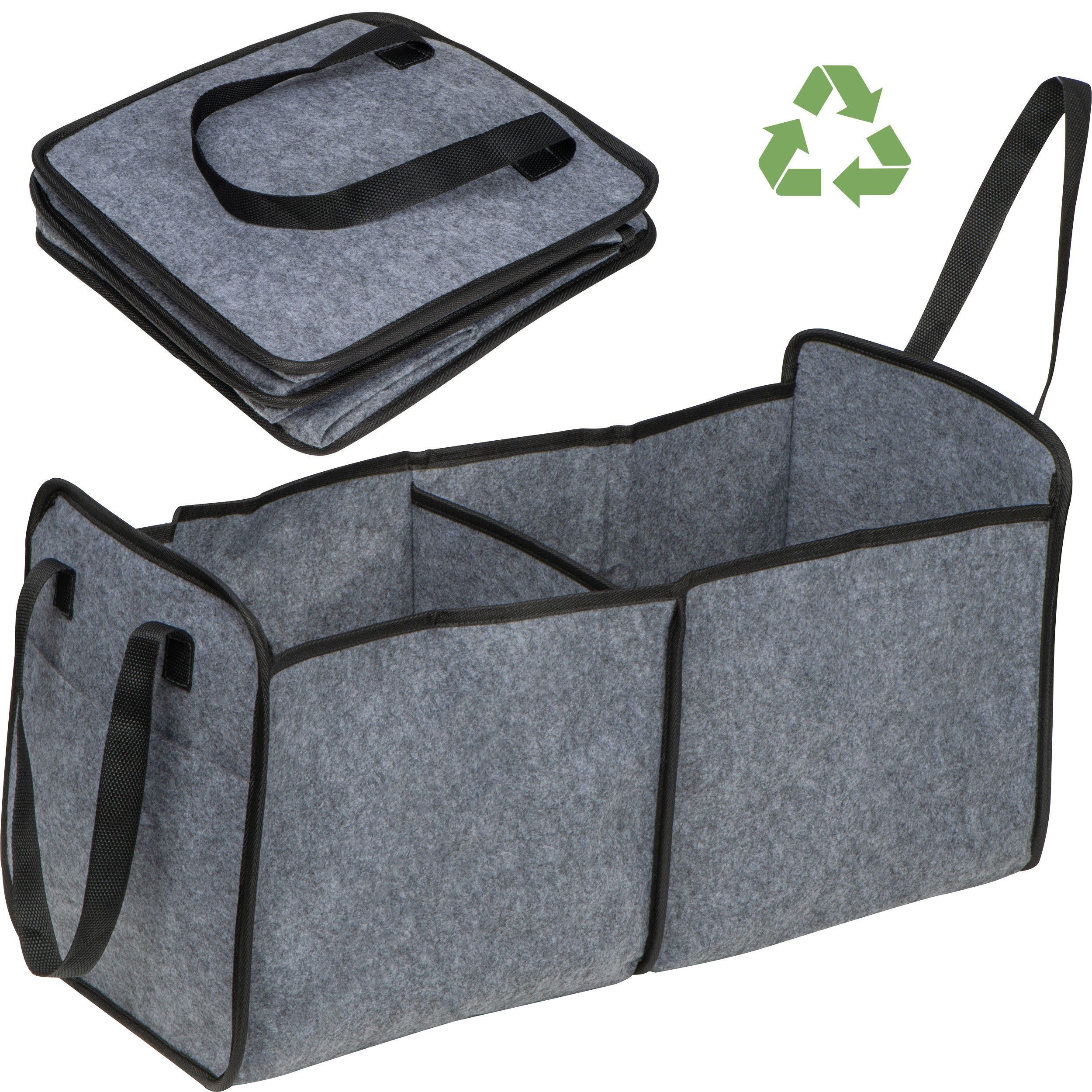 Einkaufs- und Kofferraumtasche - anthrazit-123