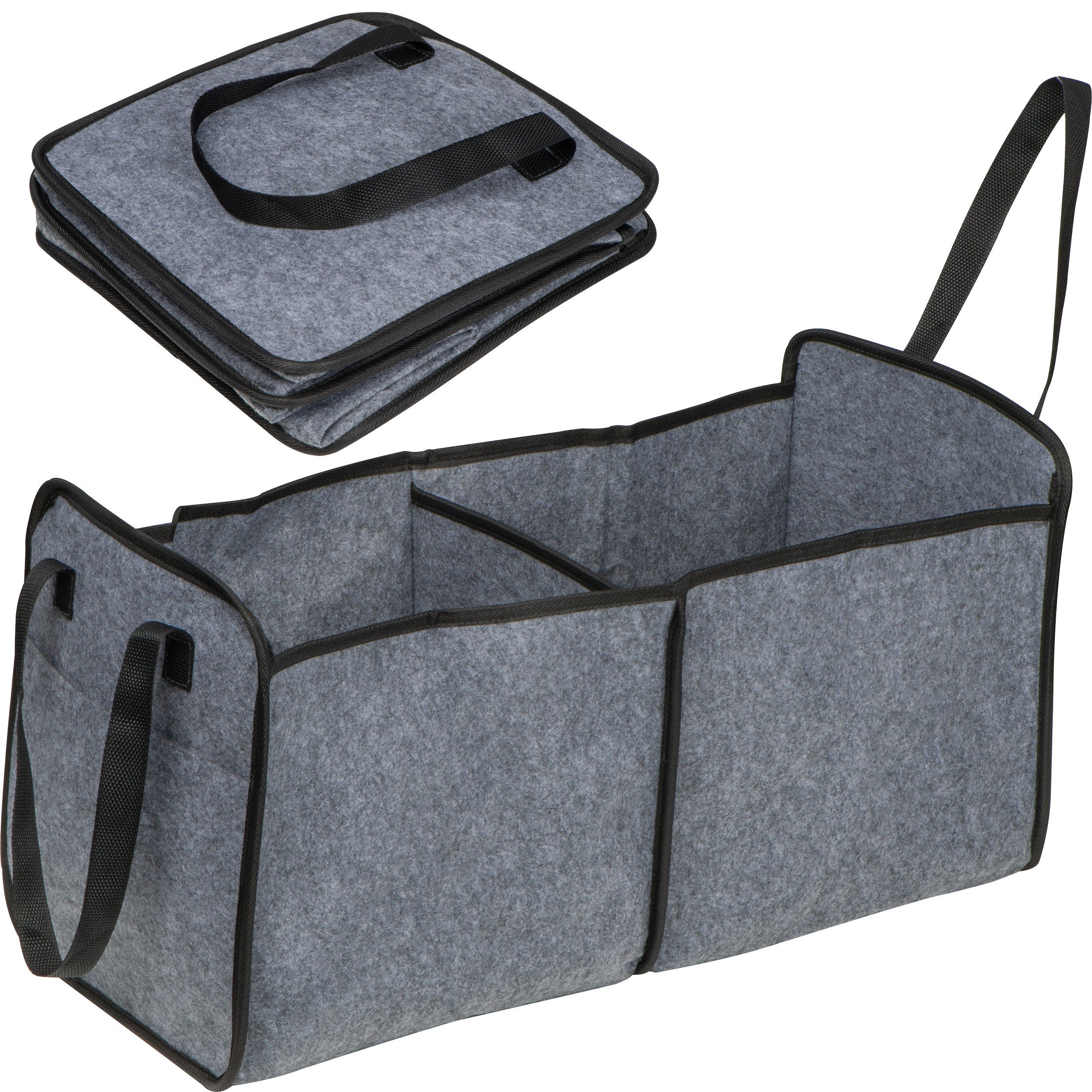 Einkaufs- und Kofferraumtasche - anthrazit-123