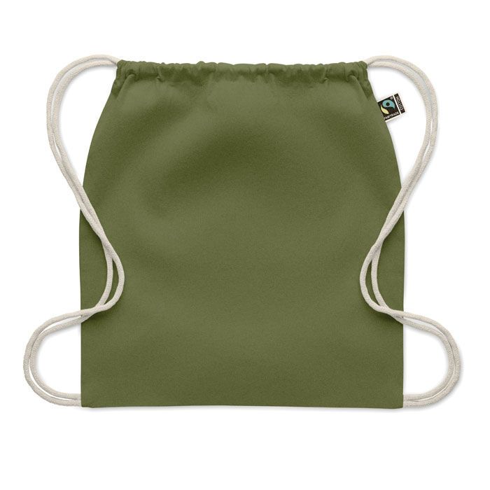 Kordelzugbeutel Fairtrade 180g OSOLE DRAW COLOUR - dunkelgrün-175