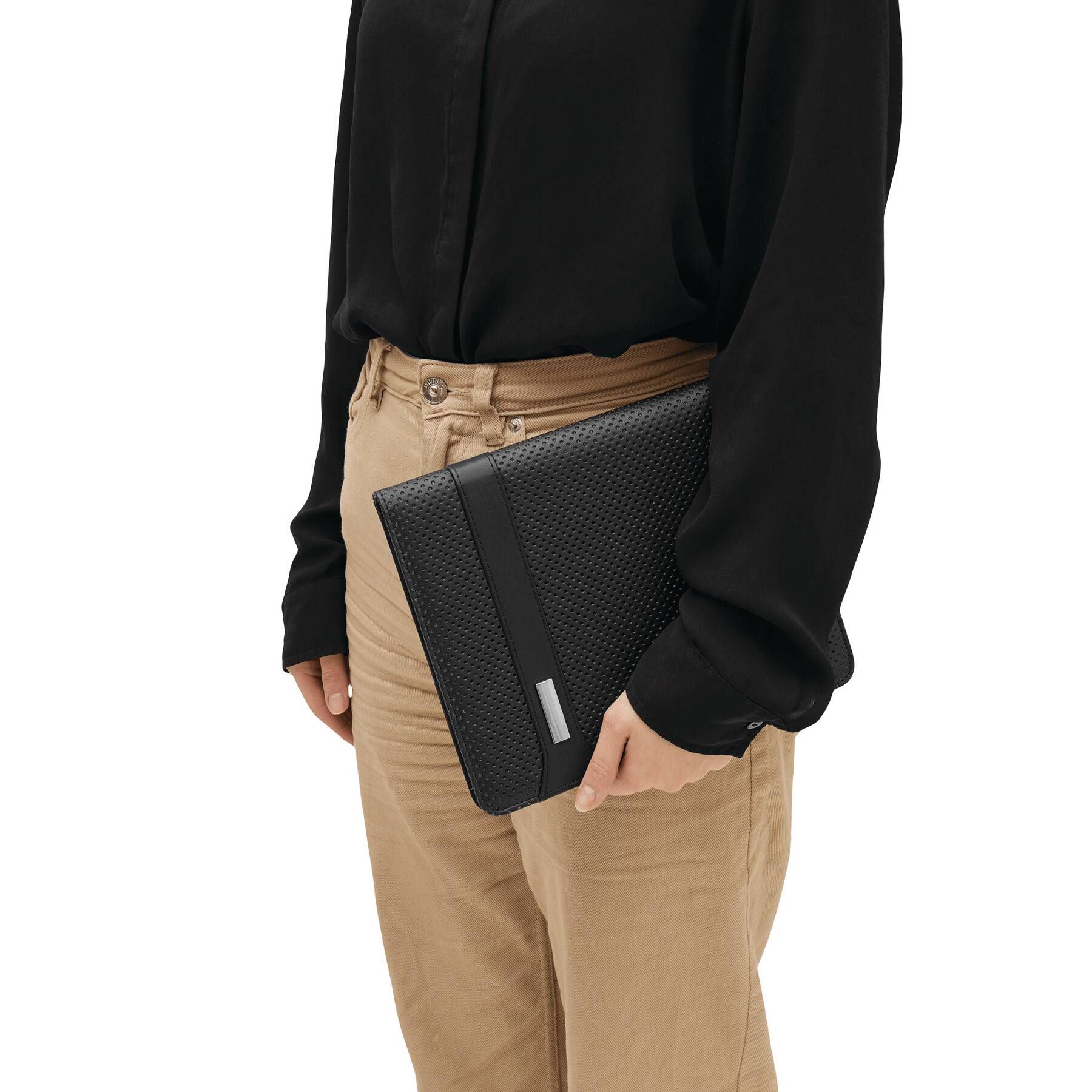 Mini-Tablet-Portfolio HILL DALE TAB im DIN-A5-Format - schwarz-534