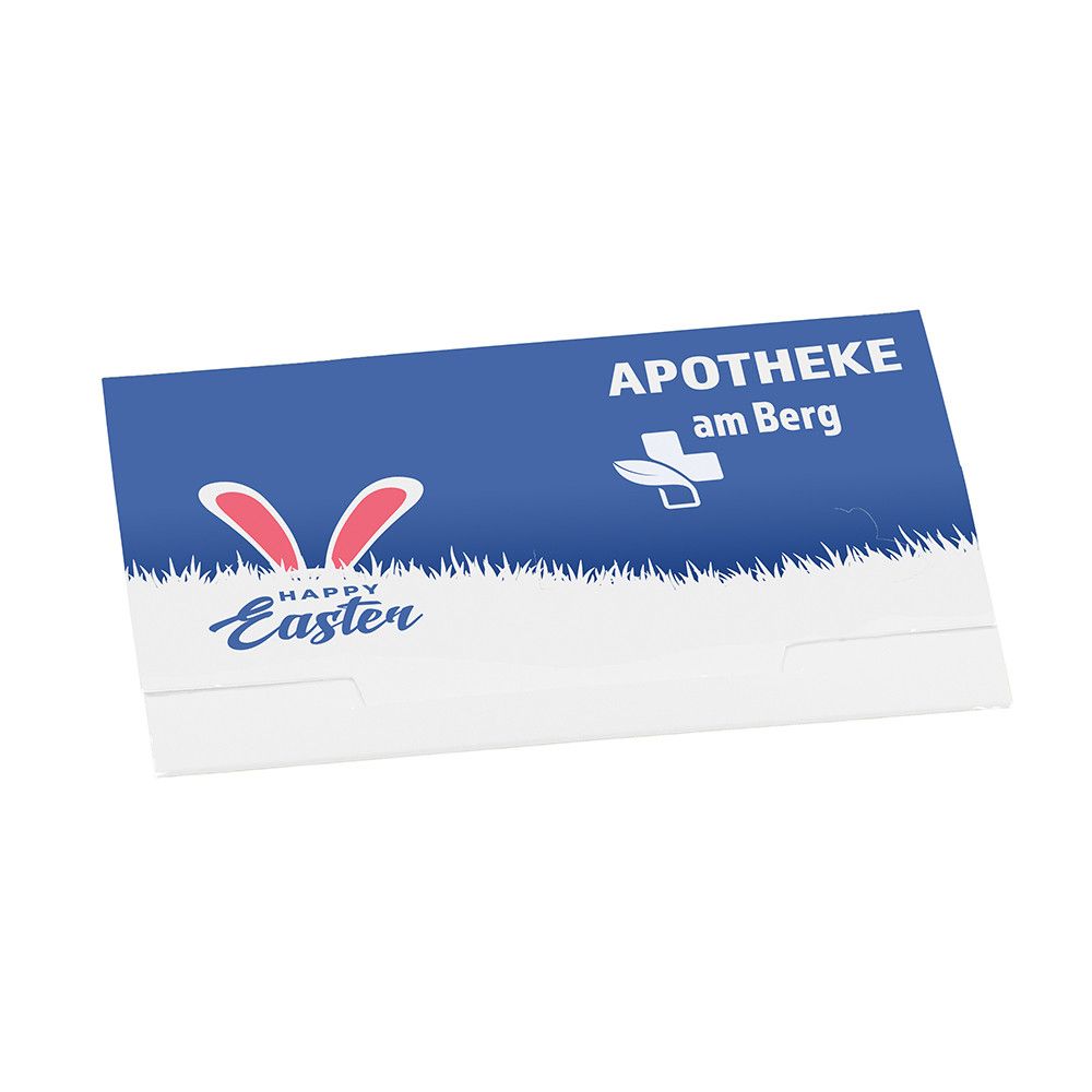Samenpapier in Klappkärtchen - Ostern - Häschen-960