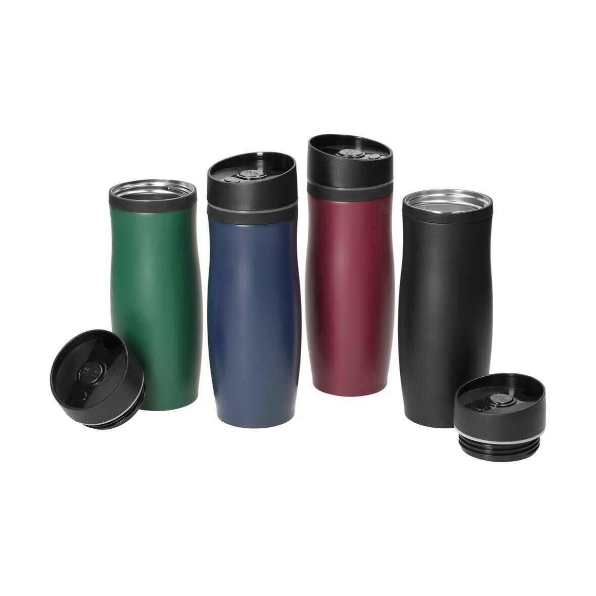 Thermobecher Milano, 0,35 l - navy-blau-903