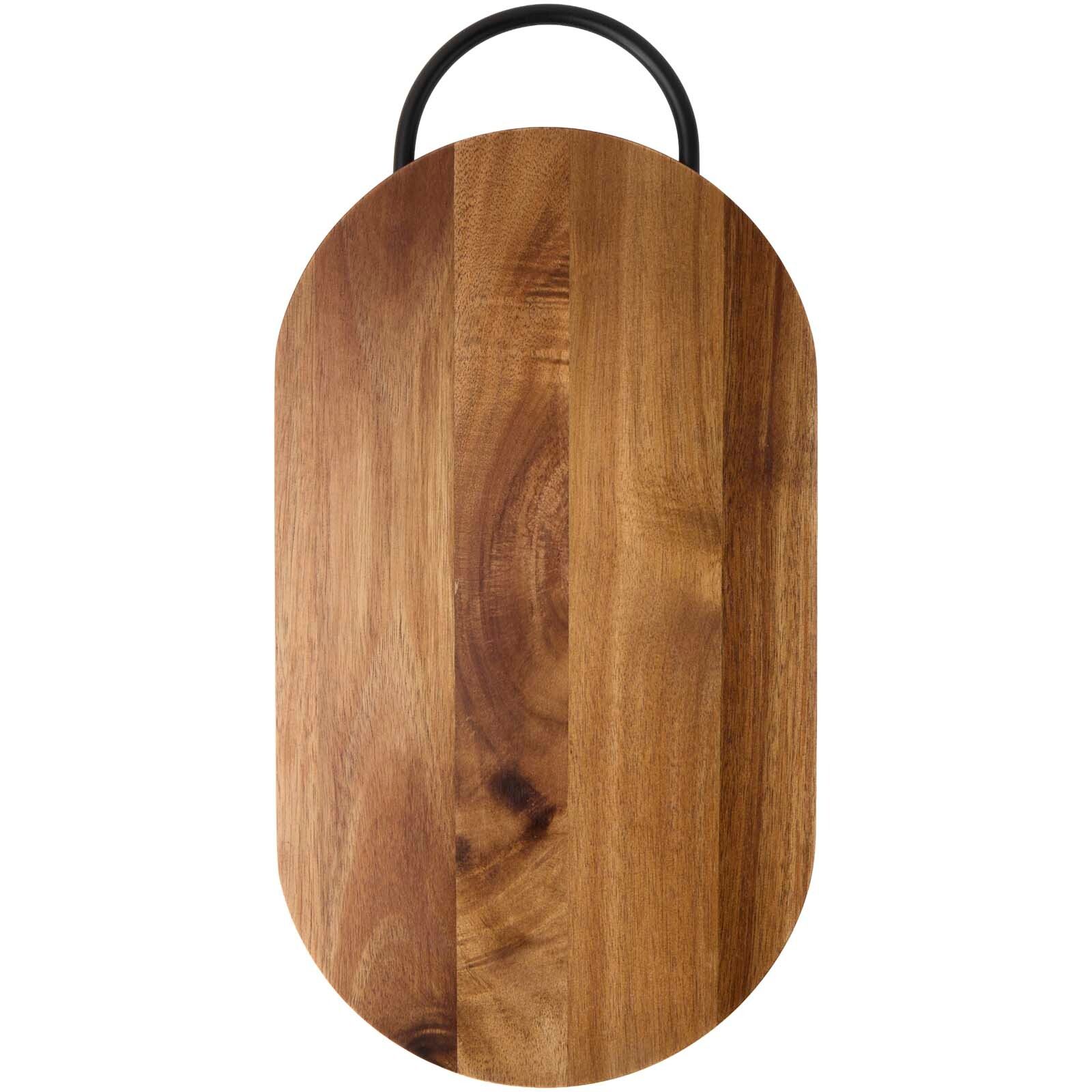 Julienne Akazienholz Schneidebrett mit Griff - holz-162