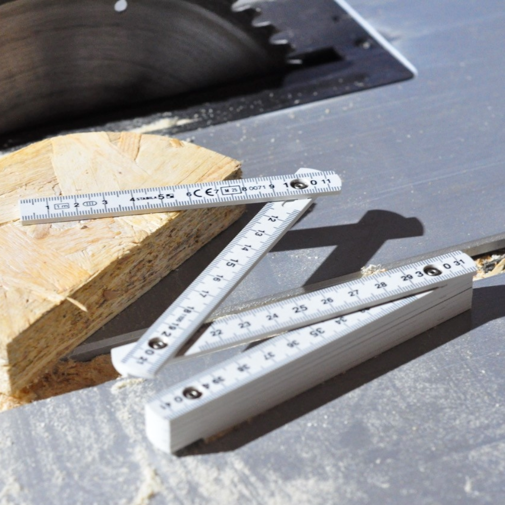 STABILA Kunststoff-Gliedermaßstab 1104 - 1 Meter - weiß-954