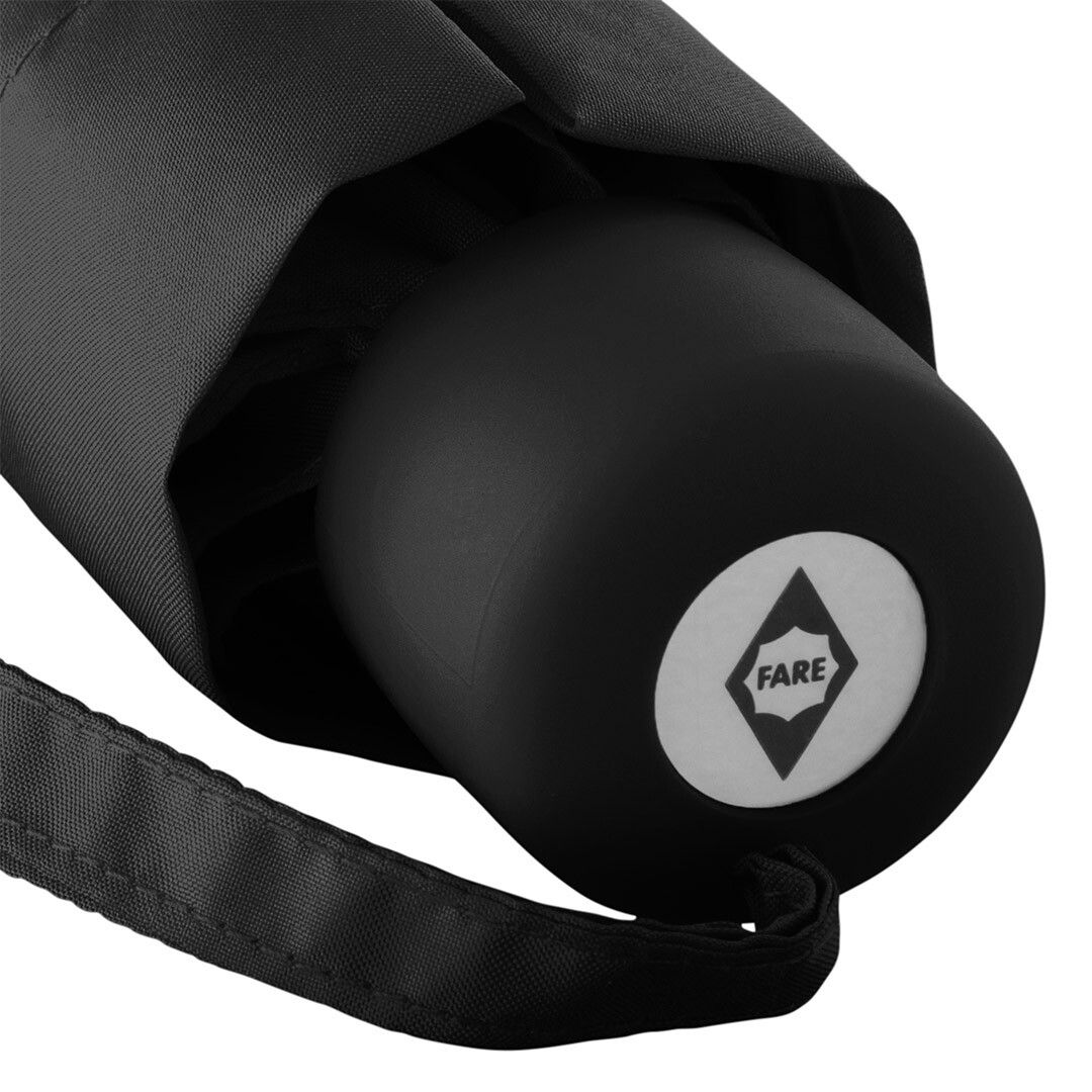 Alu-Mini-Taschenschirm Ø90 cm - schwarz-247