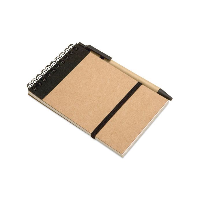 DIN A6 Notizbuch SONORA - schwarz-933