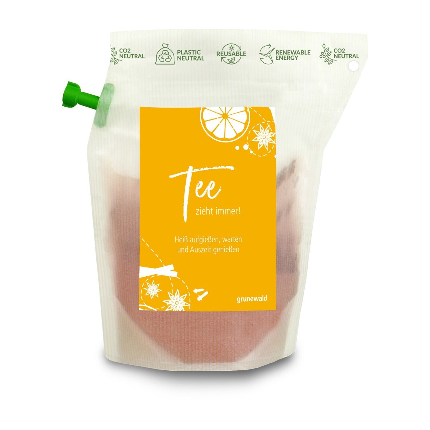 Oster-Tee Tasty Berry - Frohe Ostern Packpapierhase-845