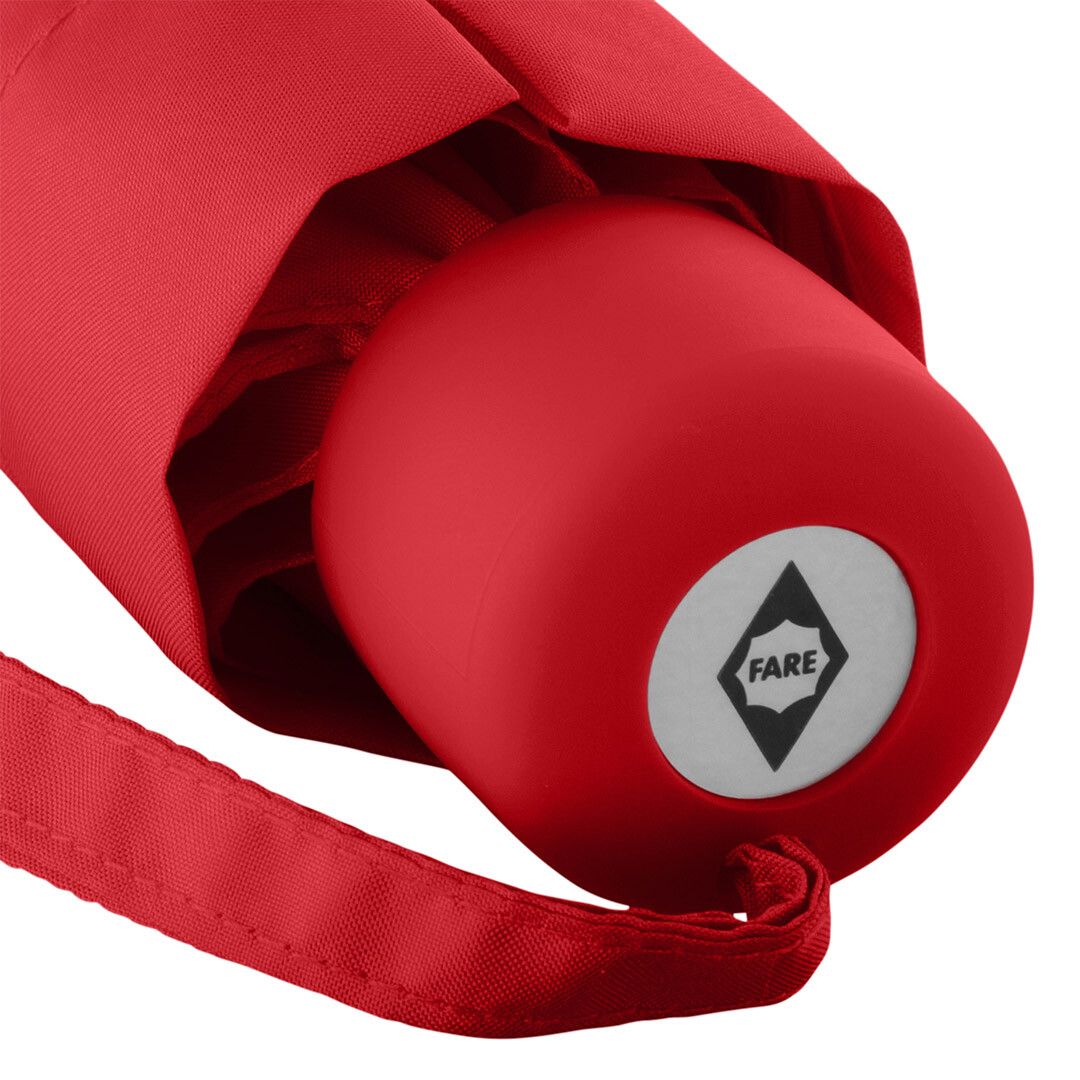 Alu-Mini-Taschenschirm Ø90 cm - rot-861