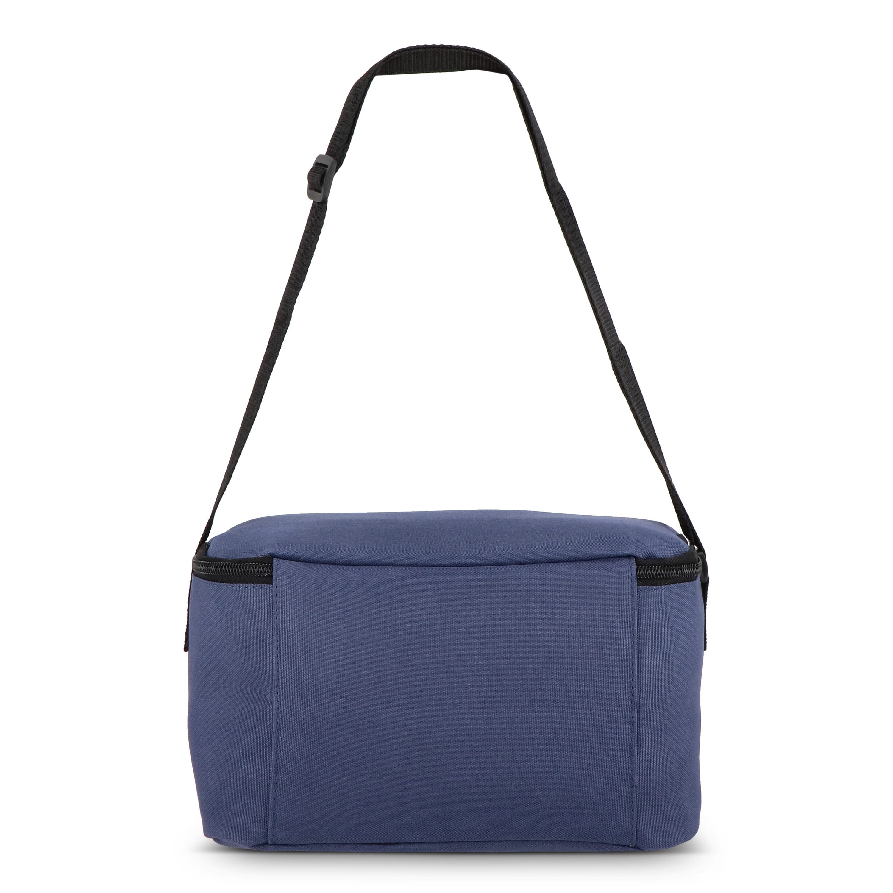 R-PET 600D 6-Dosen-Kühltasche 25 x 14,5 x 15,5 cm 5 l - dunkelblau-128