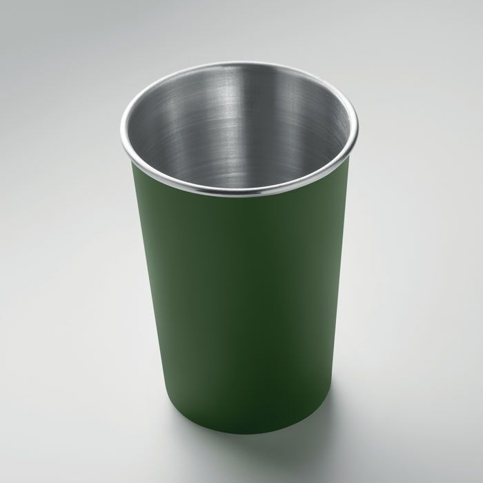 Becher recycelter Edelstahl 350 ml FJARD - dunkelgrün-717
