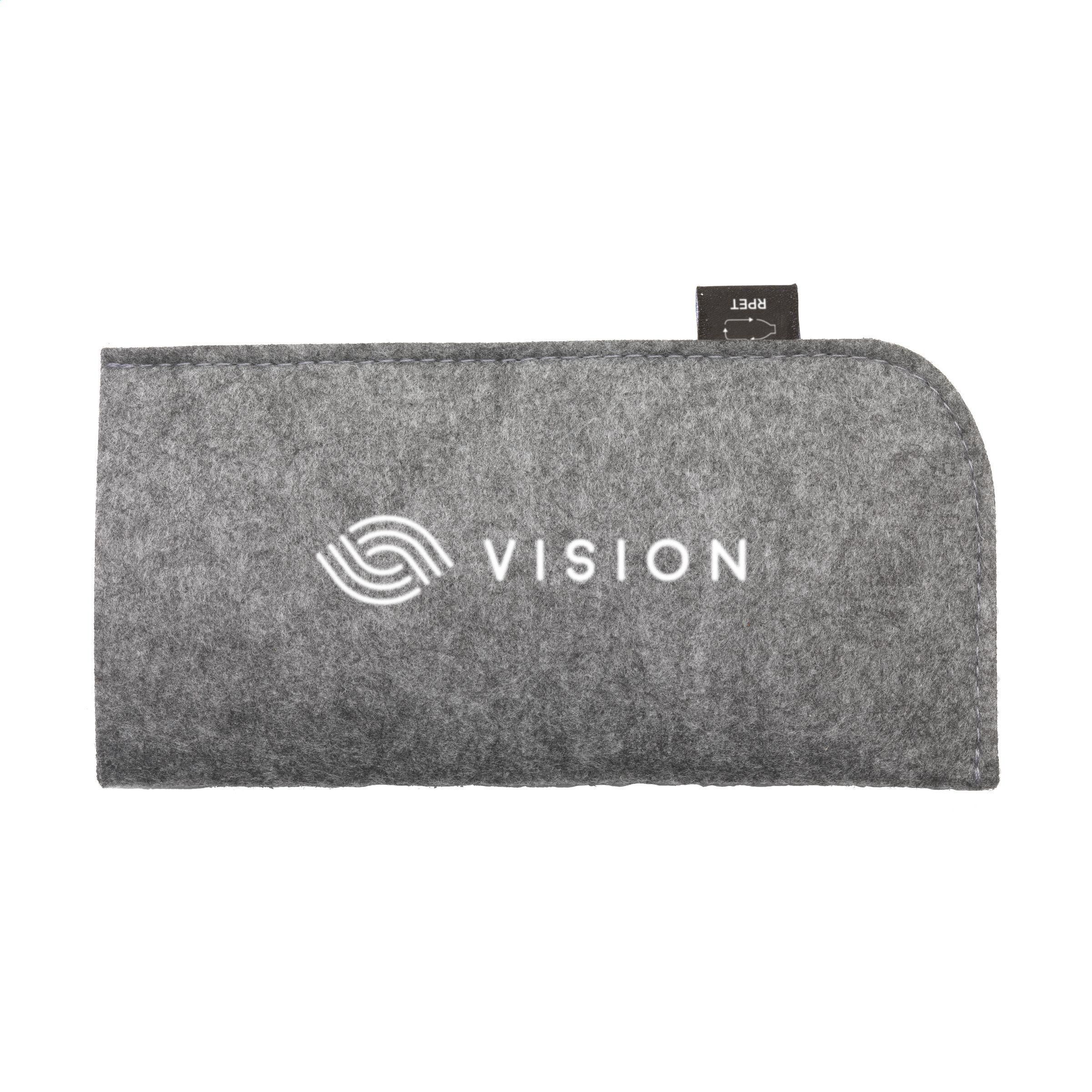 Feltro GRS RPET Pouch Brillen-Etui - grau-888