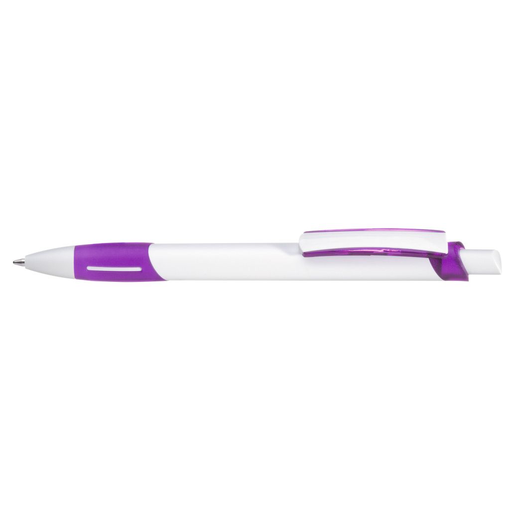 Stripe Druckkugelschreiber - violett-19