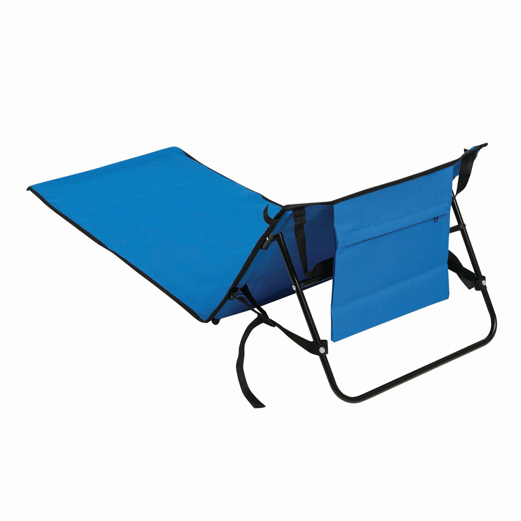 Faltbare Strandmatte SUNNY BEACH - blau-361
