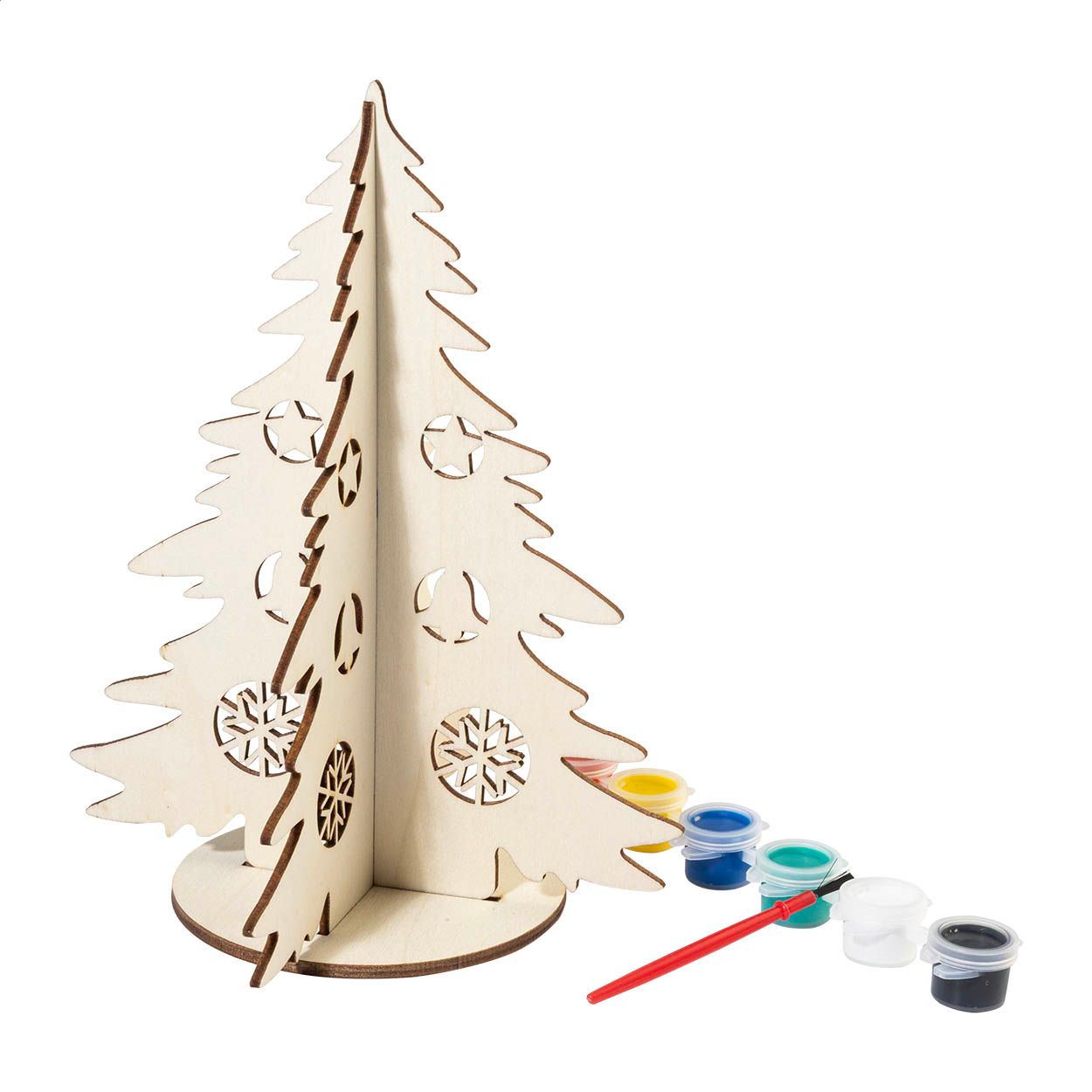 Malagran DIY Weihnachtsbaum - natur - mehrfarbig-115