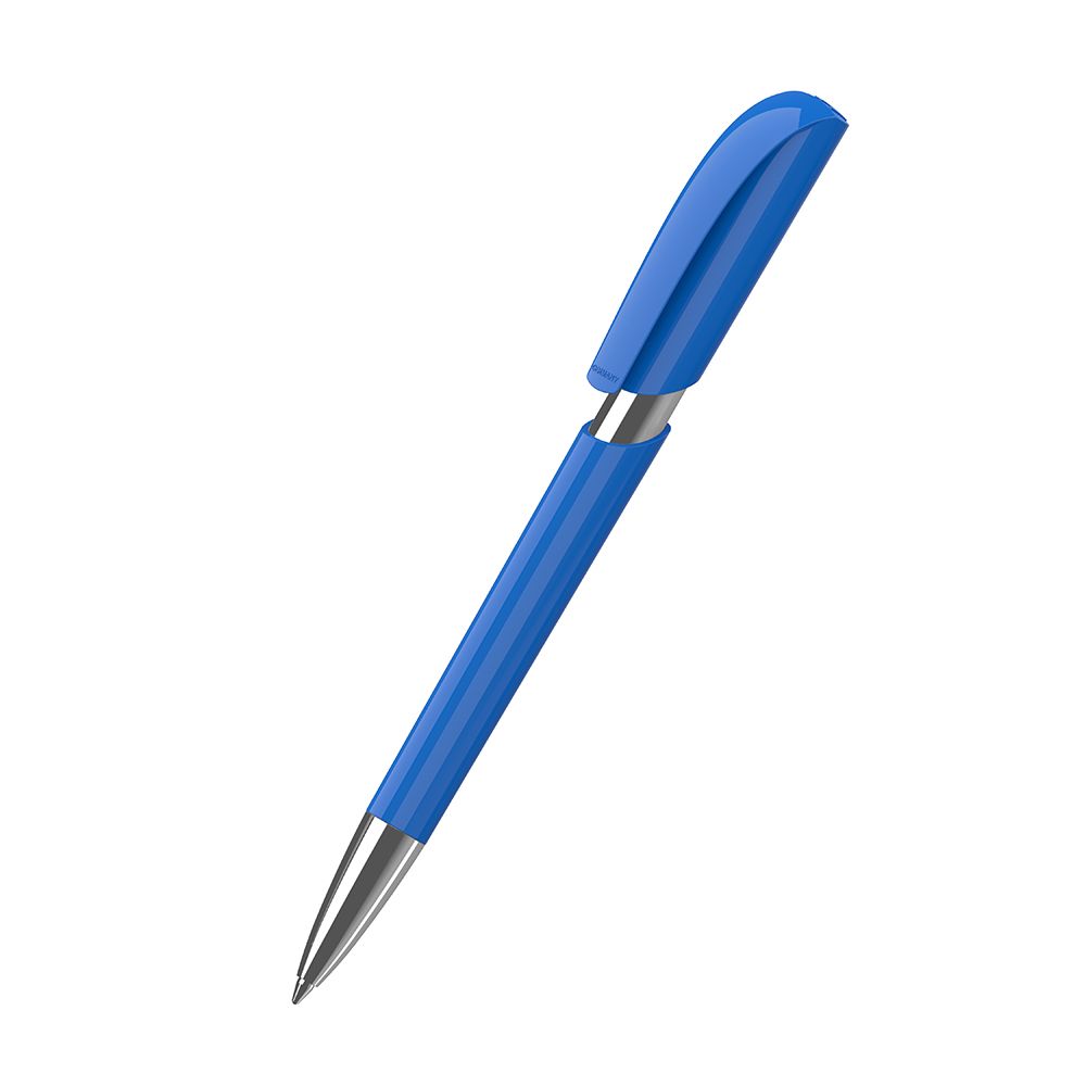 Druckkugelschreiber Push high gloss Mn - hellblau-25