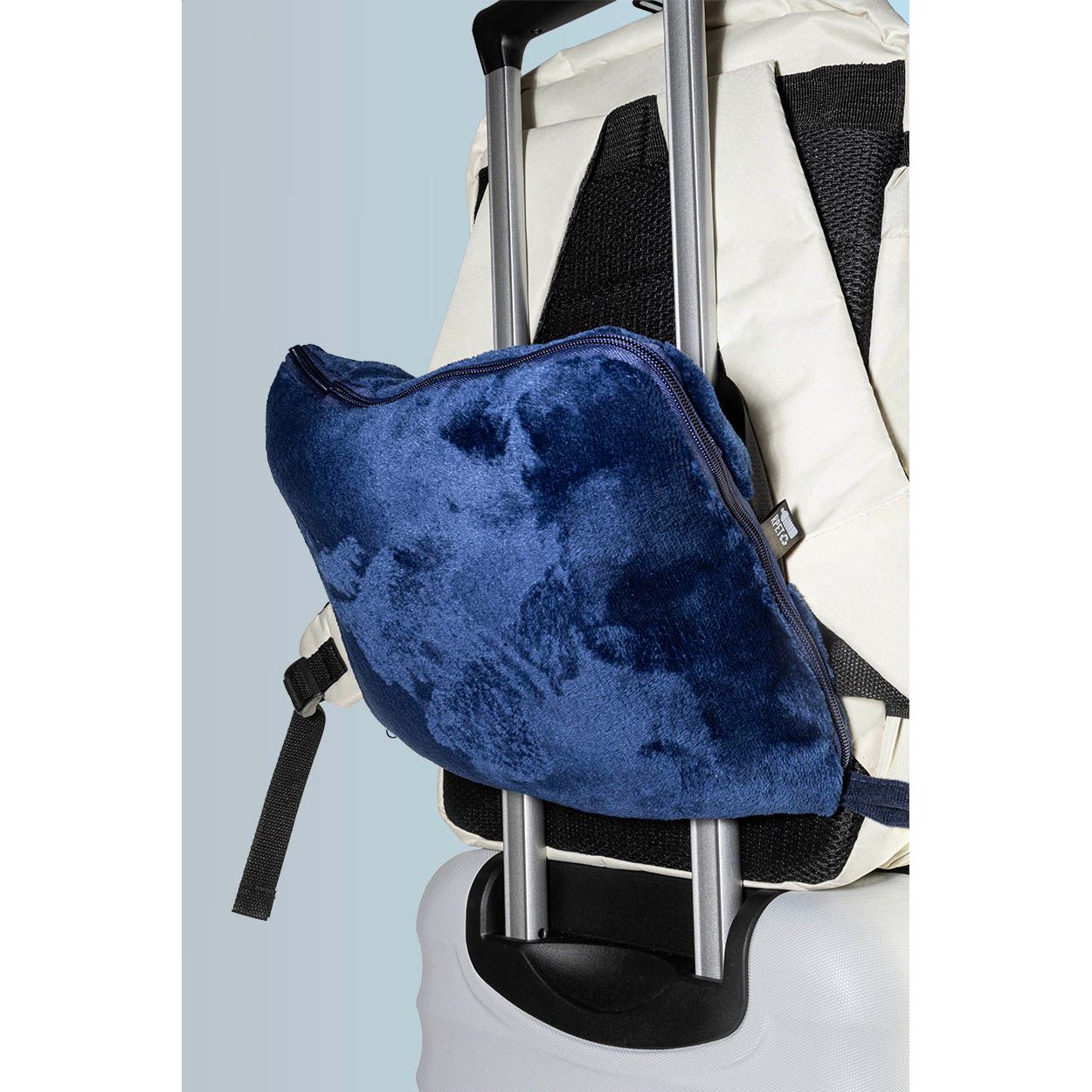 Napwrap 2in1 Reisedecke und -kissen - dunkelblau-306