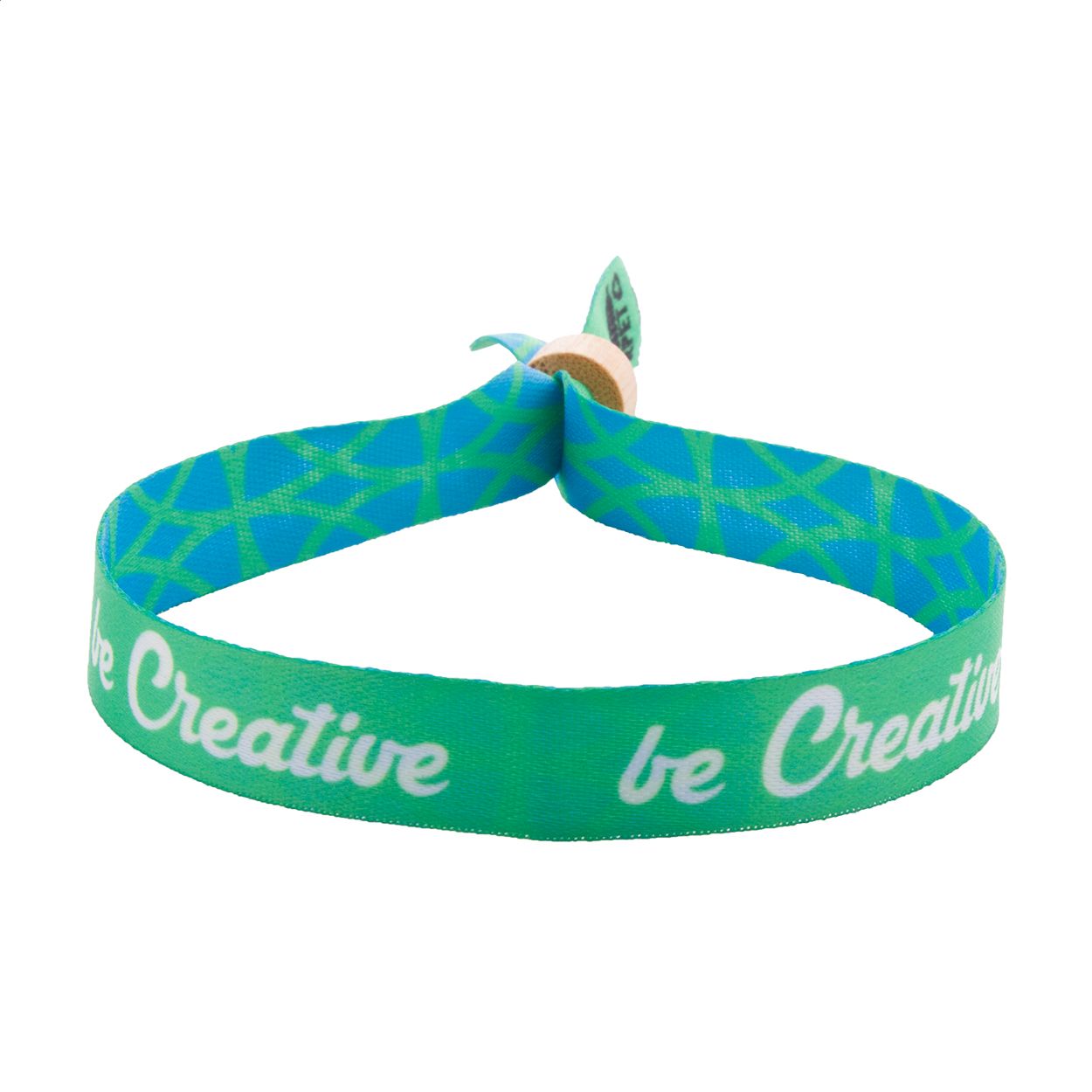 Individuelles RPET Festival-Armband SuboWrist Eco - natur-421
