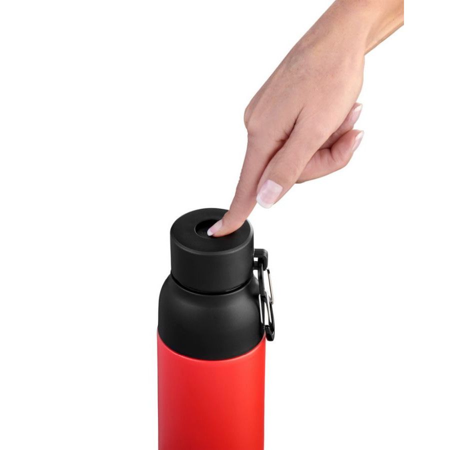 TROIKA Thermoflasche INFUSE+ - rot - schwarz-12