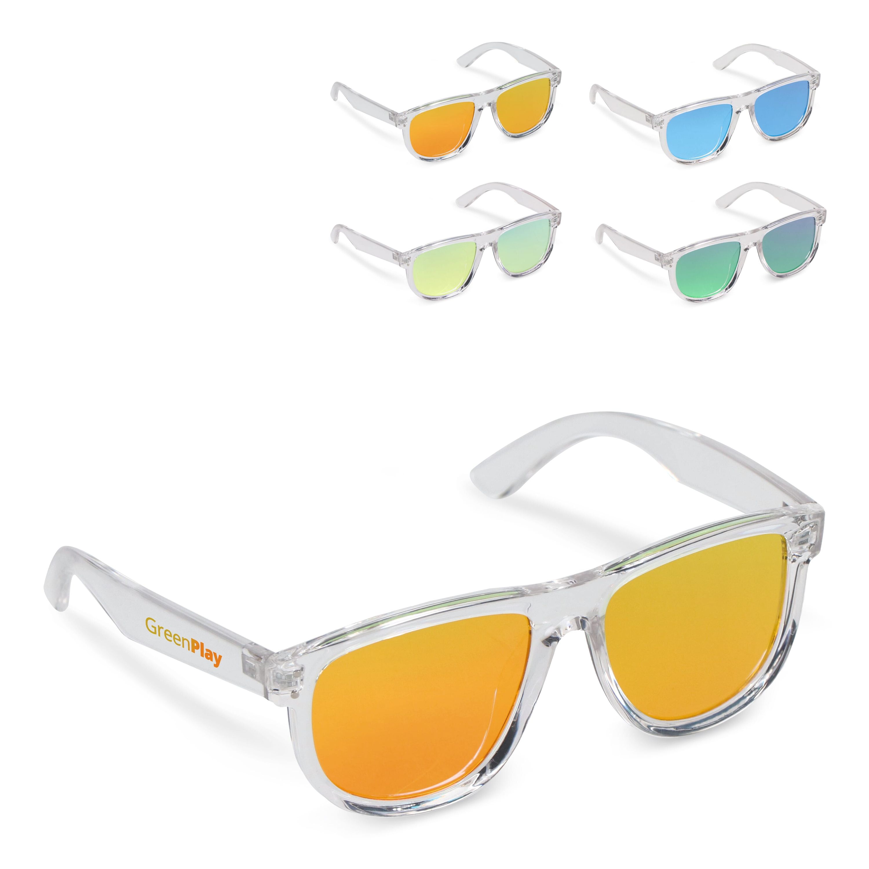 Mia R-PC Sonnenbrille UV400 - transparent  -  gelb-643